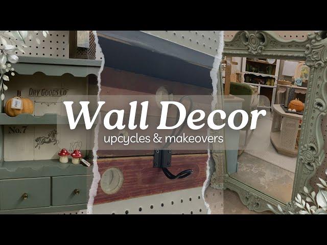 Wall Decor Upcycles & Makeovers- DIY Wall Decor- Thrift to Treasure