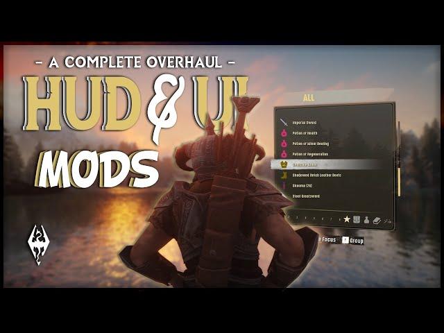 27 HUD & UI Skyrim Mods You MUST Have in 2025!