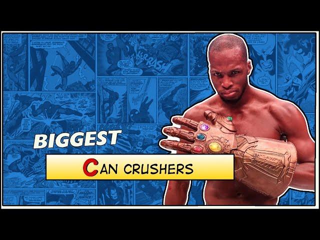 Biggest Can Crushers in MMA