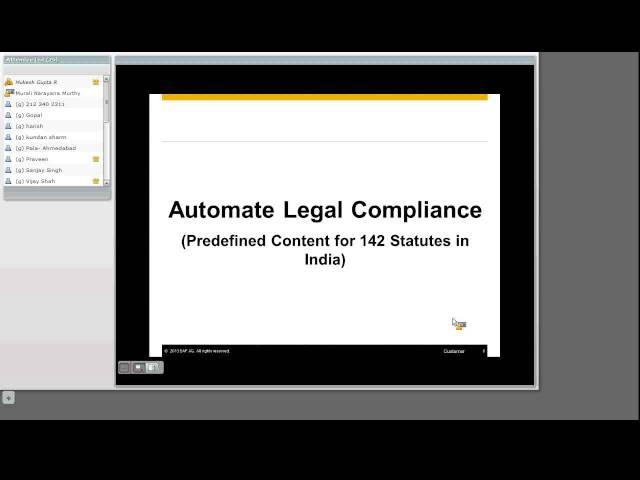 Webinar - How can SAP Help You Manage Enterprise Risks