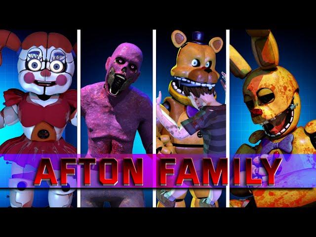 FNAF AR | The Afton Family Incidents | Jumpscare & Workshop Animations Compilation | Yerribrine