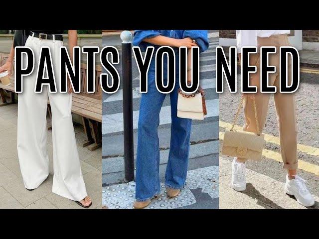 5 Pants Every Woman NEEDS In Her Closet | Classic Styles Updated