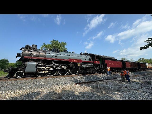 Railway Age Joins CPKC’s 2816 Final Spike Anniversary Steam Tour