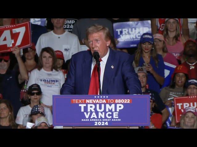 [FULL EVENT] Donald Trump campaign rally in Las Vegas, Sept  13