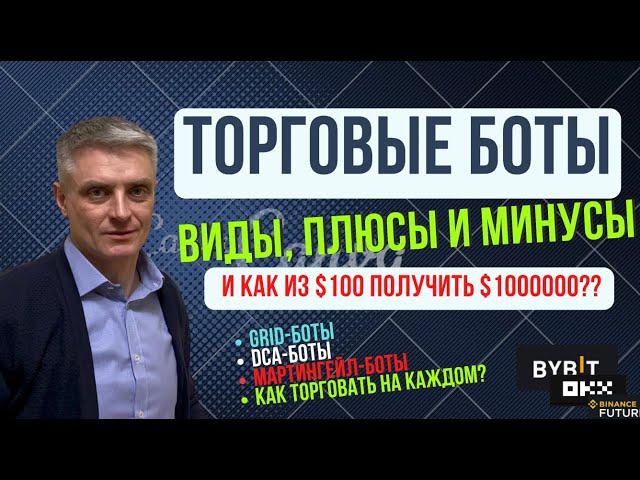 Торговые боты: виды, настройки, результаты