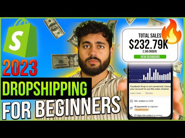 How to Actually Start Dropshipping For Beginners in 2023 (FREE 1HR COURSE)