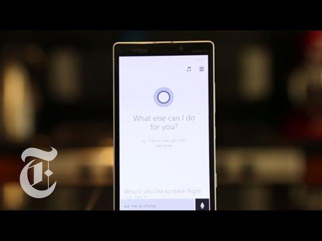 Siri and Google Now, Meet Cortana | Molly Wood | The New York Times