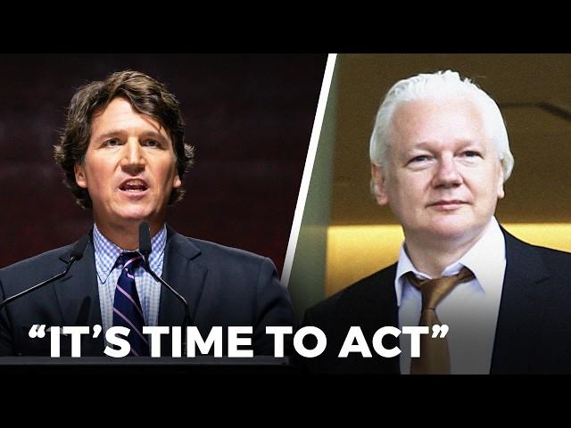 Tucker Carlson Responds to Julian Assange’s Release During Australia Speech