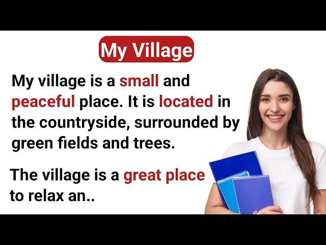 My Village | Learn English Speaking | Learn English | Improve Your English | Listen & Practice