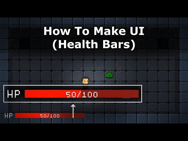How To Make UI (Health Bars) - Unity