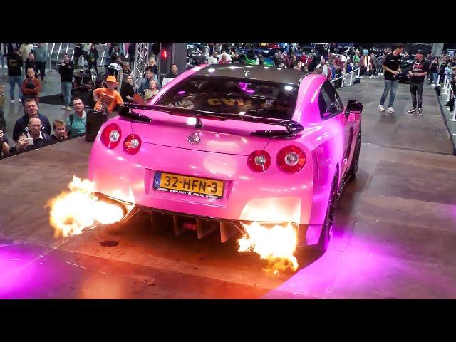 BEST OF Flames & Bangs 2024 ! 1100HP TT Gallardo, Supra, Anti Lag Golf GTI, Gintani SVJ, 700HP GT-R