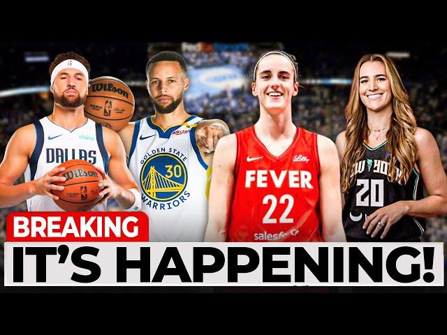 Caitlin Clark FINALLY RESPONDS to NBA All-Star 3-Point Contest with Steph Curry & Sabrina Ionescu