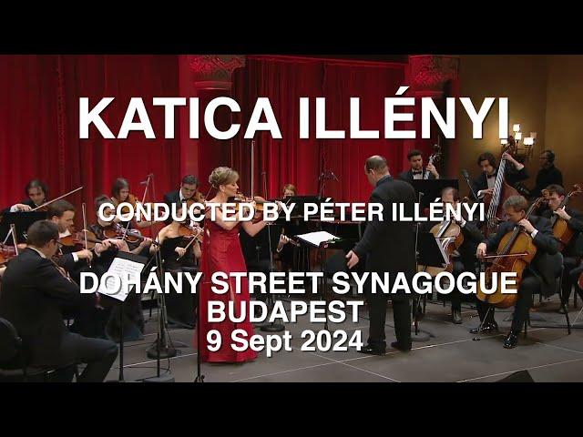 KATICA ILLÉNYI - KLEZMER & TANGO 9 Sept 2024 Budapest Synagogue