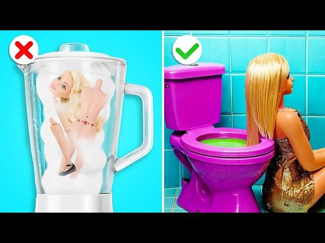 Fakir Barbie'den Zengin Bratz'e! Fantastik Bebek Hack'leri ve Viral Kendin Yap El İşleri