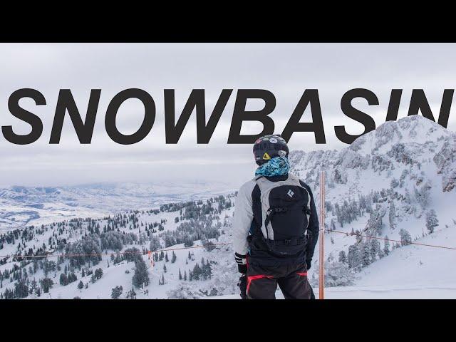 skiing at SNOWBASIN in 2024!