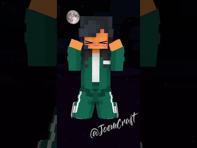 SQUID GAME APHMAU AND EIN HELLO KITTY MEME ! #shorts #memes #minecraft #squidgame #animation