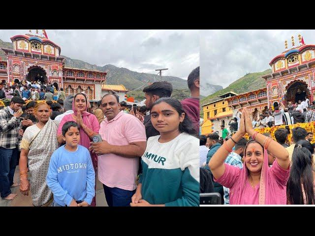 Shri Badrinath Dham Ke Darshan Ho Gye || Uttrakhand Vlog || Pal Family Vlogs ||