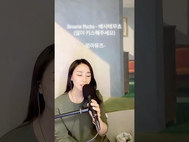 #besamemucho#베사메무쵸#live#cover #로아뮤즈