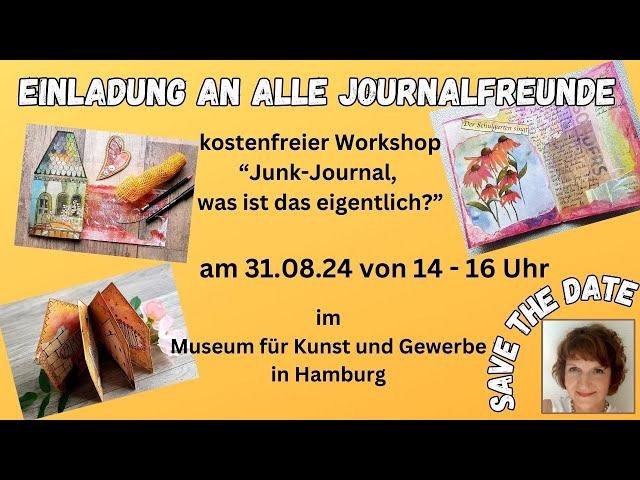 Einladung zum Journal-Workshop am 31.08.2024 in Hamburg