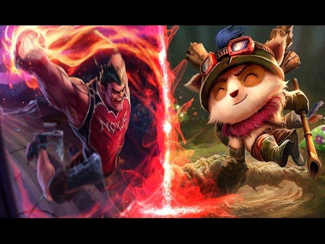 Mudjaco DunkMaster Darius TOP vs Teemo League of Legends LoL