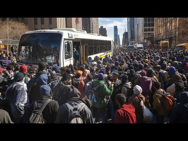 Migrants Flood NYC… To Avoid Trump Deportations