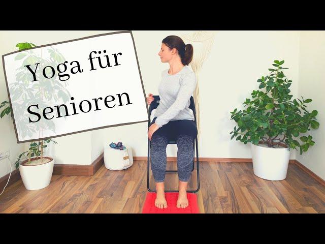 Yoga auf dem Stuhl | für Senioren geeignet