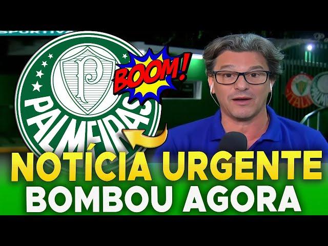  ACABOU DE ACONTECER! NOTÍCIA QUENTINHA! MINHA NOSSA! ÚLTIMAS NOTÍCIAS DO PALMEIRAS