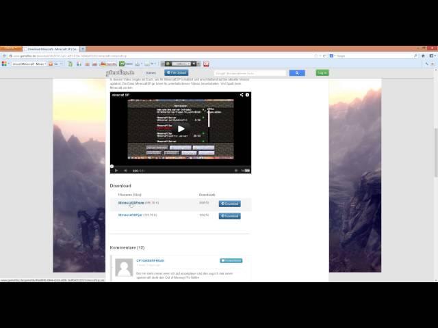 MinecraftSP crack German Tutorial