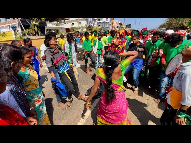 Sammakka Sarakka Sigam | Medaram Jatara 2024 | ఎదురు పిల్ల పండగ | Gattamma Thalli Temple | Mulugu