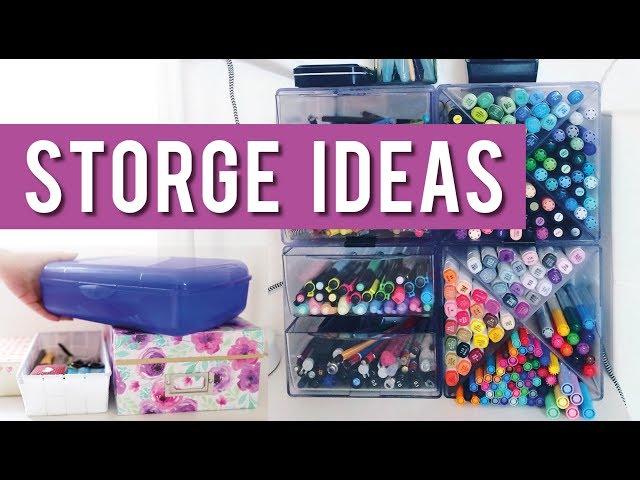 Art Supplies Organization: 5 Ideas