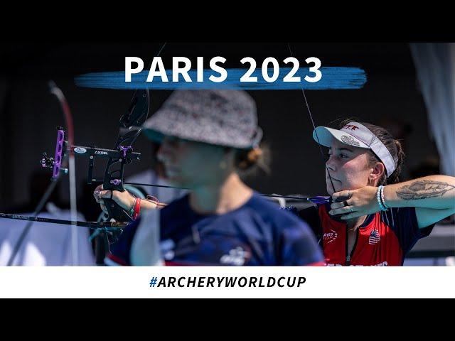 Lisa Barbelin v Casey Kaufhold – recurve women gold | Paris 2023 World Cup S4