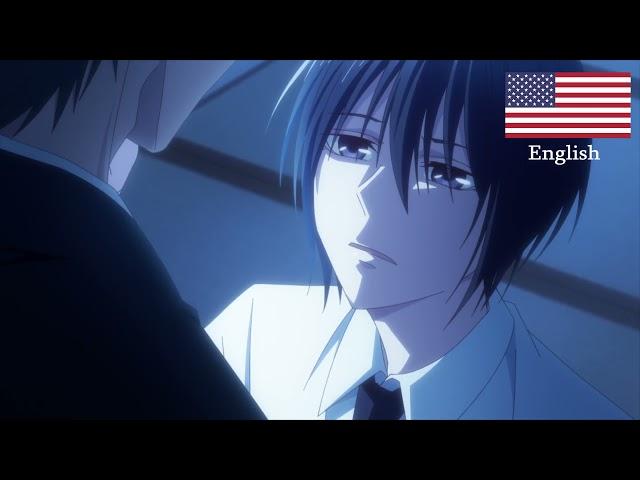 Shigure & Akito, Fruits Basket S3 dub comparison in 5 languages (episode 2)