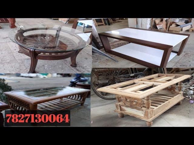 Latest Teak wood centre table design|| wooden coffee table|| amarjeet furniture ||