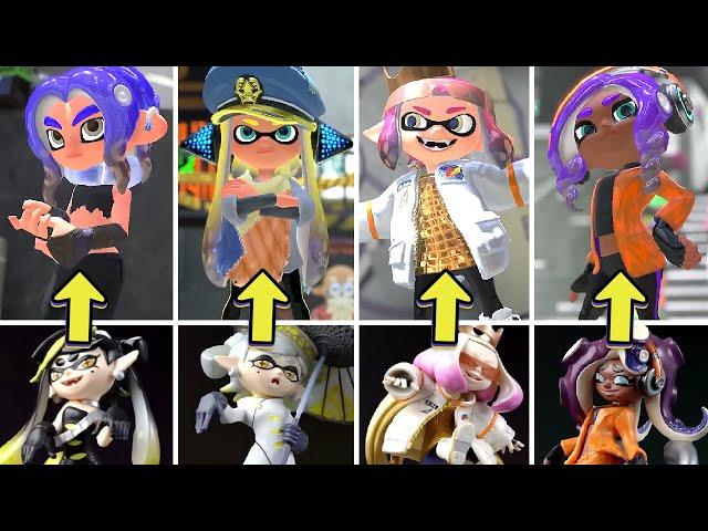 Splatoon 3 - First Look: NEW amiibo Gear & Features Trailer (Pearl & Marina + Callie & Marie)