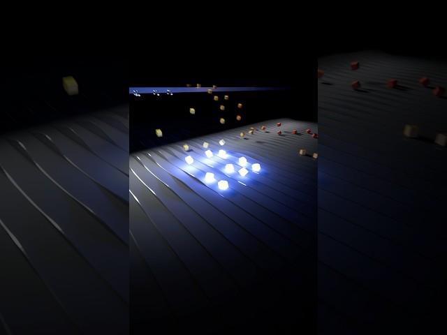 Melodic physics simulation