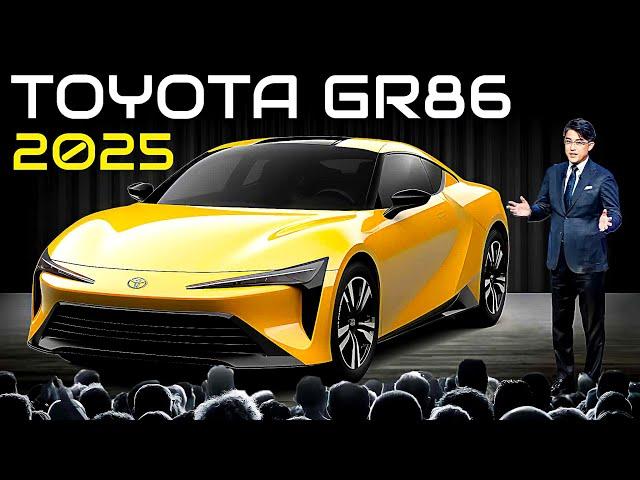 Toyota Just UNVEILED A 2025 Toyota GR86!