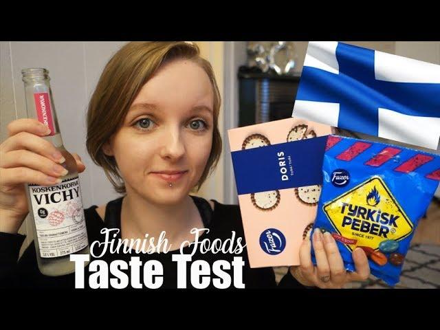 Finnish Foods & Candy️Taste Test!