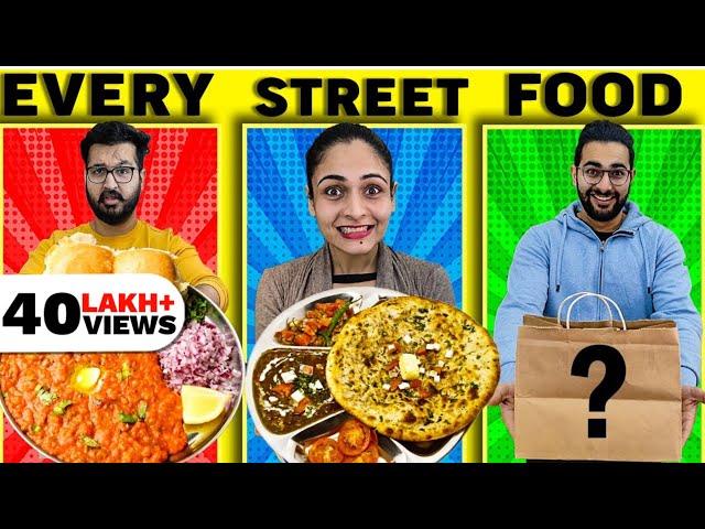  We Tried EVERY Indian STREET FOOD 