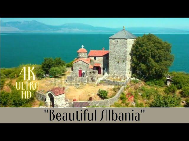 Meditation music. Beautiful Albania. 4 K ULTRA HD. МУЗЫКА ДЛЯ МЕДИТАЦИЙ. Красивая Албания.