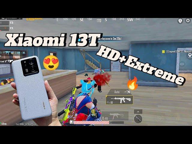 Xiaomi 13T HD+Extreme Graphics 2024 / Hyper OS PUBG Test/ 3.5 Pubg Test