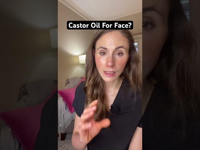 Is Castor Oil Good For Acne? A Dermatologist Explains. #dermatologist