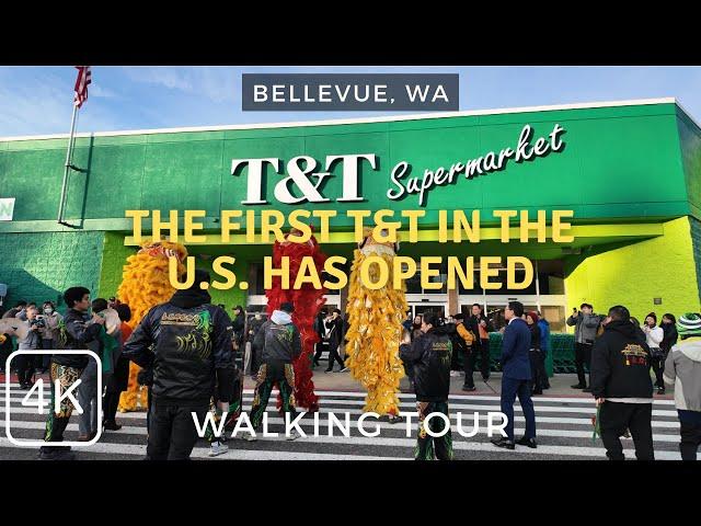 Grand Opening of Washington's Largest Asian Grocery, T&T Supermarket at Factoria, Bellevue, WA