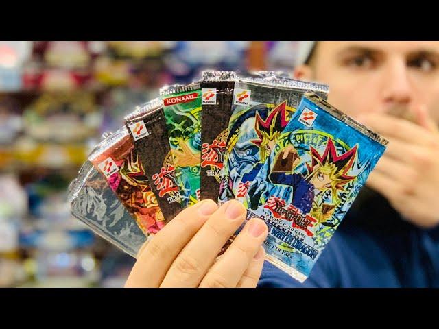 Opening the FIRST Yu-Gi-Oh! Packs EVER Made | 2002