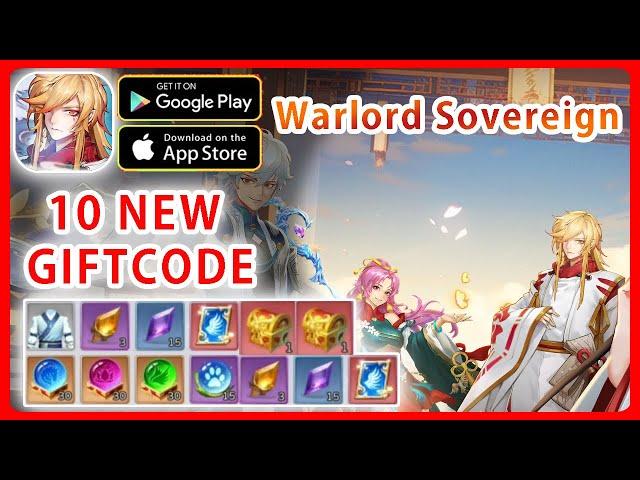 How to redeem code Warlord Sovereign & All 10 Giftcodes