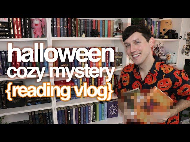 Reading 3 Halloween Cozy Mystery Books!