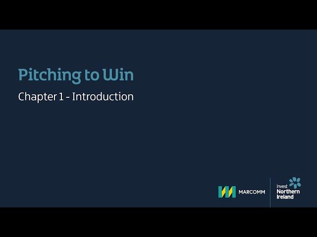 Practical Export Skills: Pitching to Win (1)