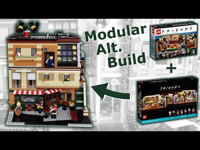 Lego FRIENDS Modular Alt Build // Turn your Lego Friends sets into a modular building for your city!