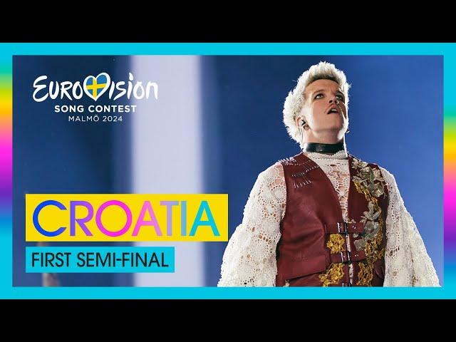 Baby Lasagna - Rim Tim Tagi Dim (LIVE) | Croatia  | First Semi-Final | Eurovision 2024