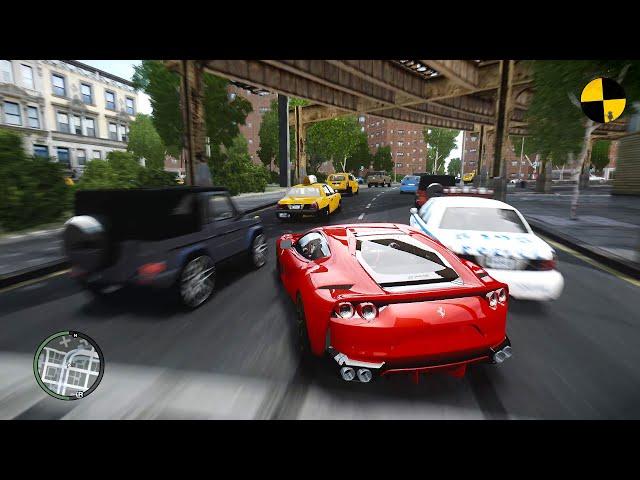 GTA 4 Crash Testing Real Car Mods Ep.296
