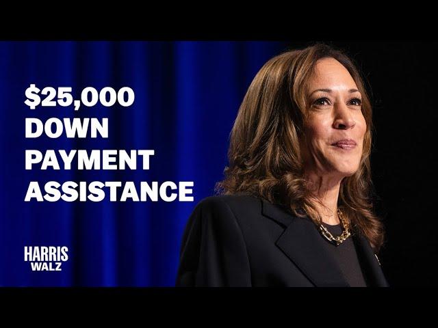 Vice President Kamala Harris' Economic Policy for Down Payment Assistance | Harris-Walz 2024